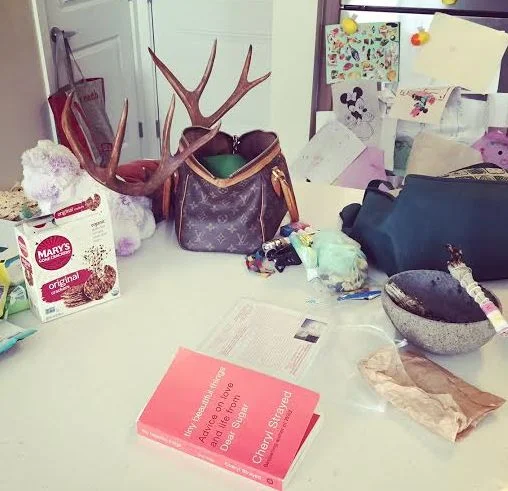 None of these things belong in the kitchen. Take them with you as you leave the kitchen so they can be put away where they belong--- Not sure where the antlers go - Ha!! via rosecole