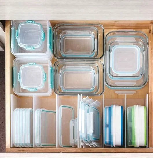A Messy Food Container Drawer? Oh My!! These 6 Ideas Will Help