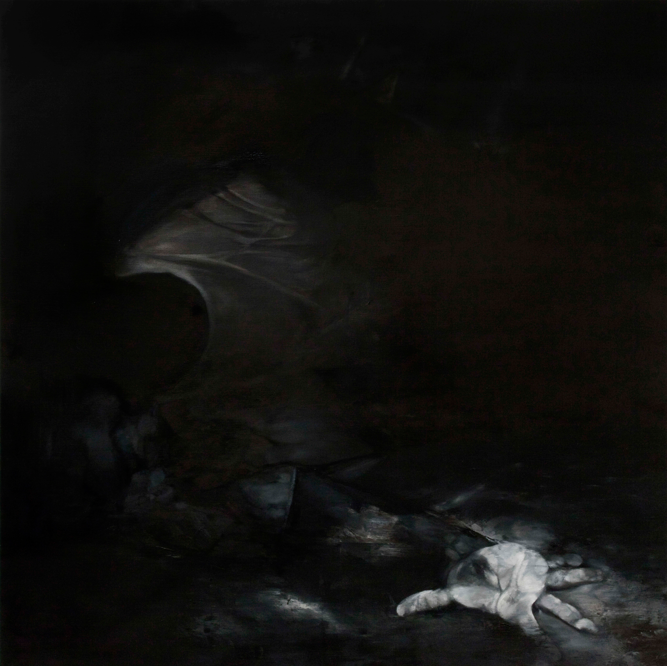 CONFRONTATION III - JULY 17, 2014 - 48"X48"- Oil on Panel