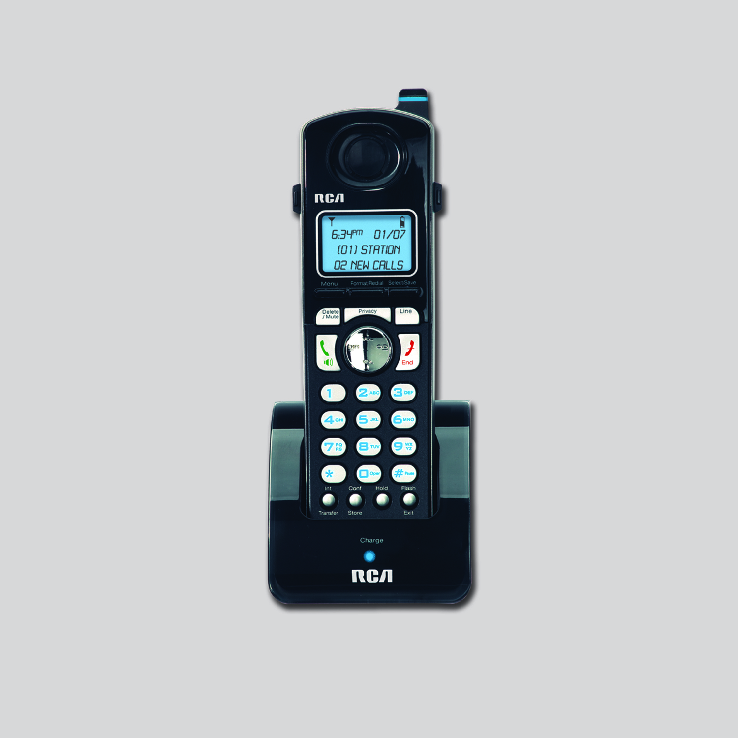 RCA 25260 1-Handset 2-Line Landline Telephone 