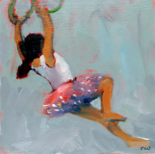 Ballerina on the Trapeze