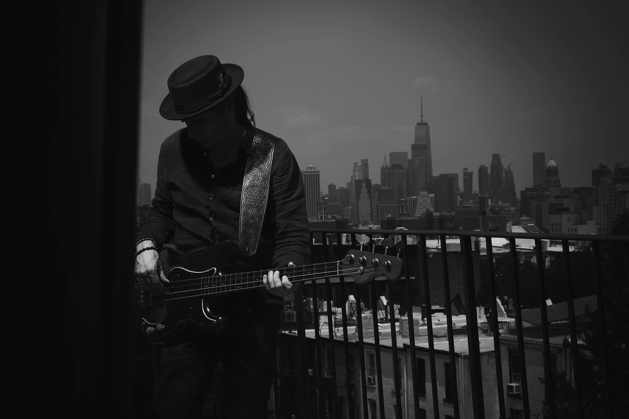 Richard Hammond bass player NYC 2019