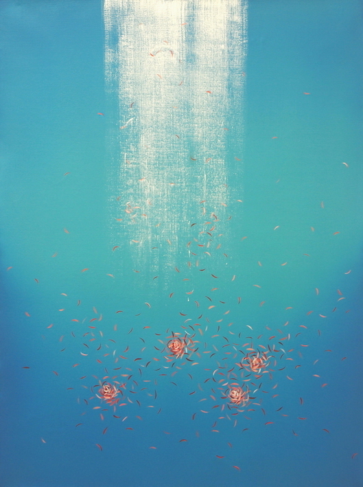 'Exodus' Oil on Linen 80cm x 60cm 2016 £1300