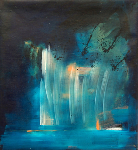 'Monsoon' Oil on Linen 55cm x 50cm 2013 £850