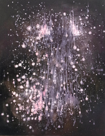 'Cherry Blossom' Oil on Linen 100cm x 80cm 2013 £2200