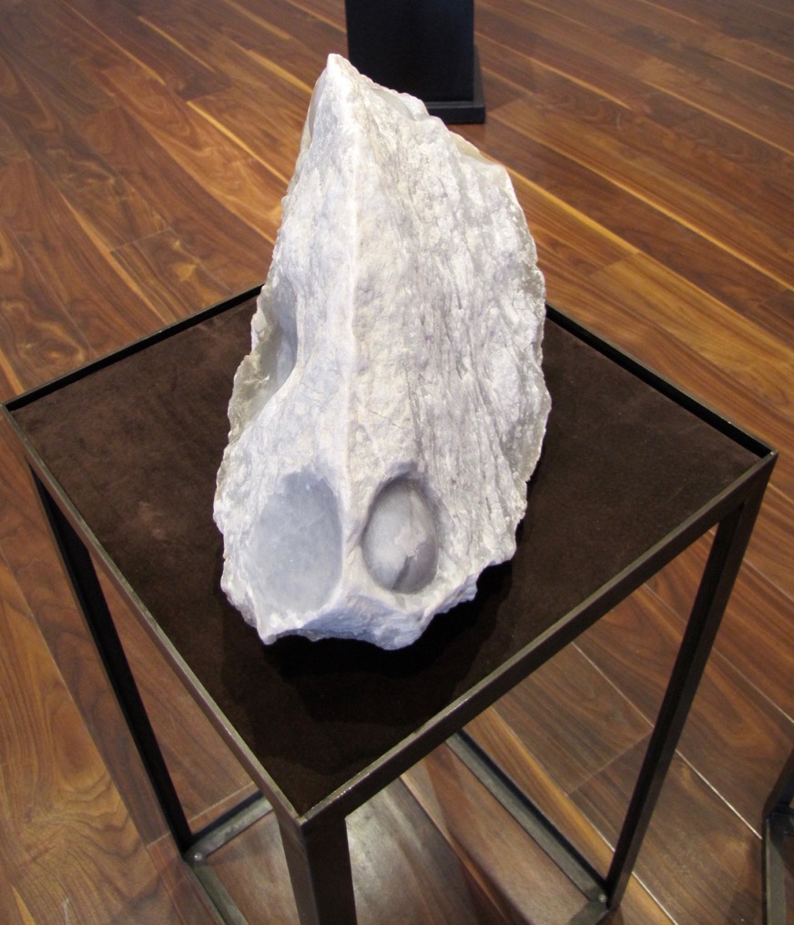 'Untitled' 2016 Blue alabaster 25cm x 15cm x 15cm £850