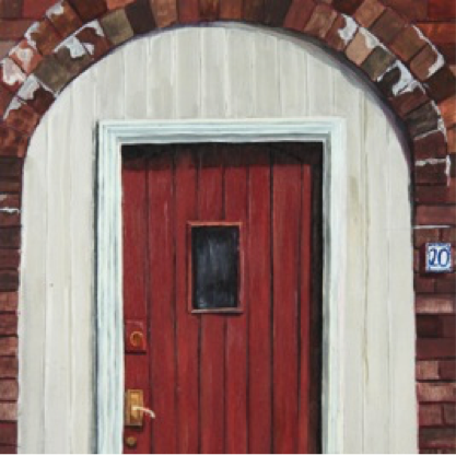 ‘No.20’ - 2016 20 x 20cm Oil on Board £240