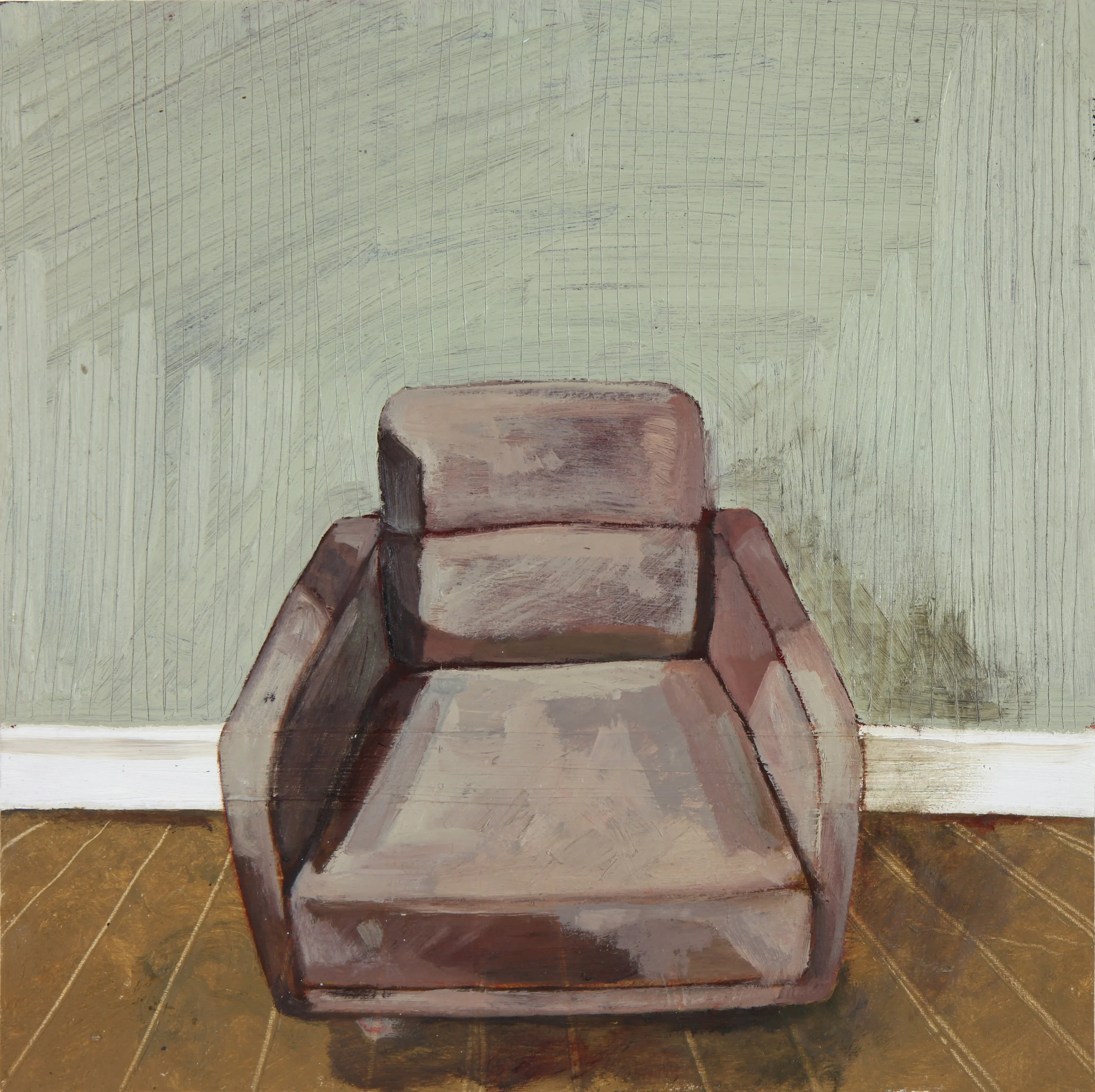 ‘Chair View 1’ - 2016 20x 20m Oil on Board £240