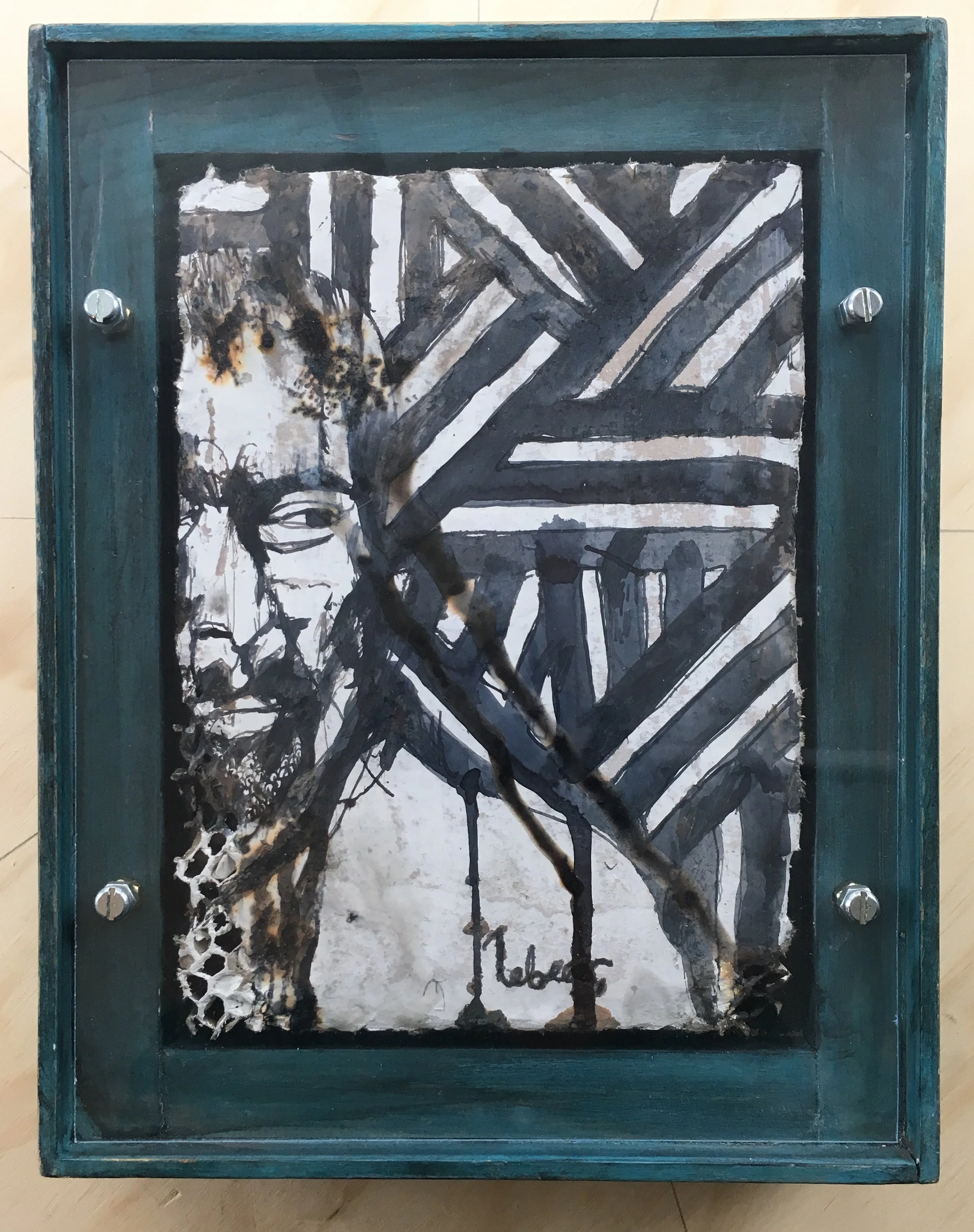 Framed drawing 250x320mm £175.00