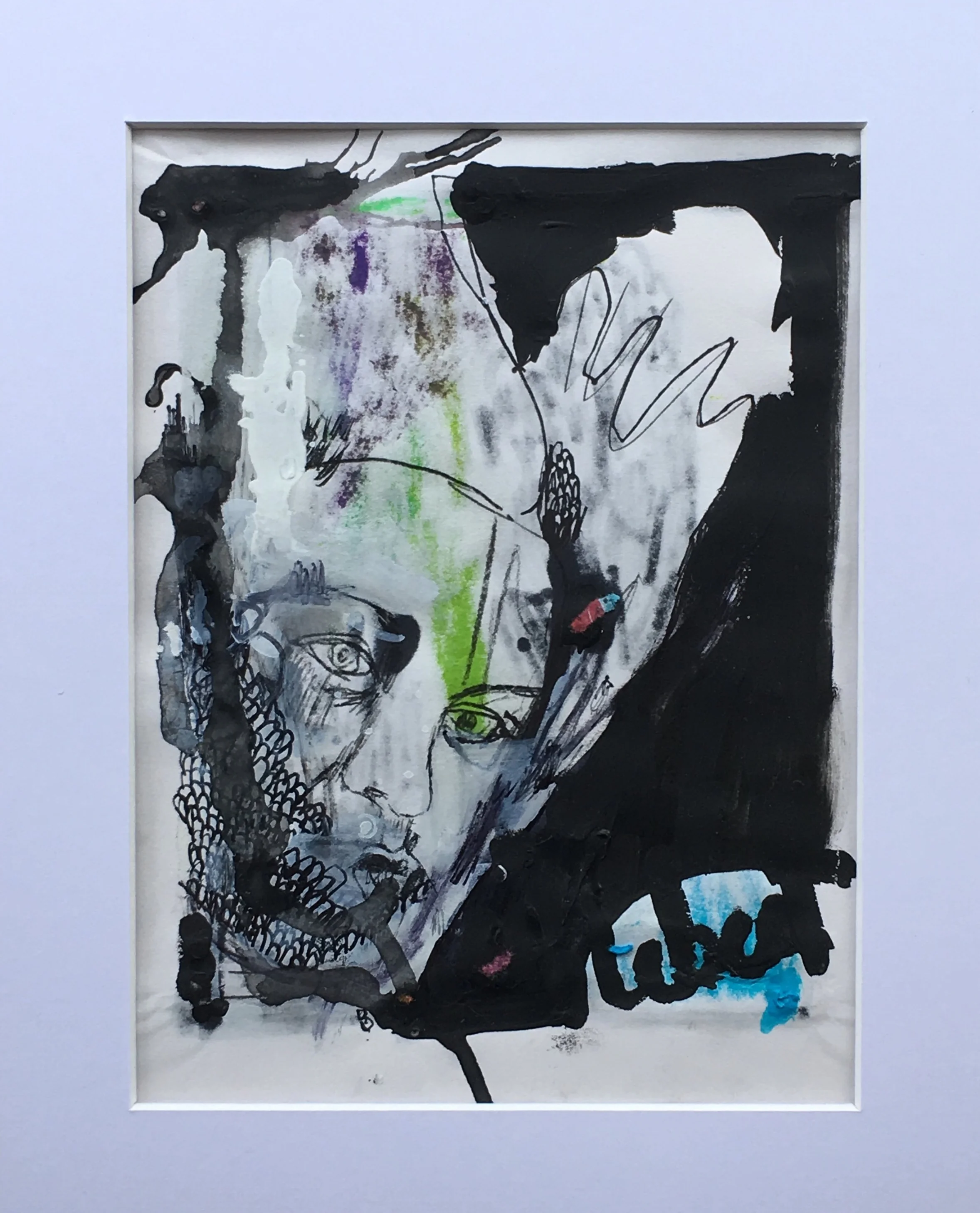 'Drawing 4' Drawing in mount 203x254mm £55.00