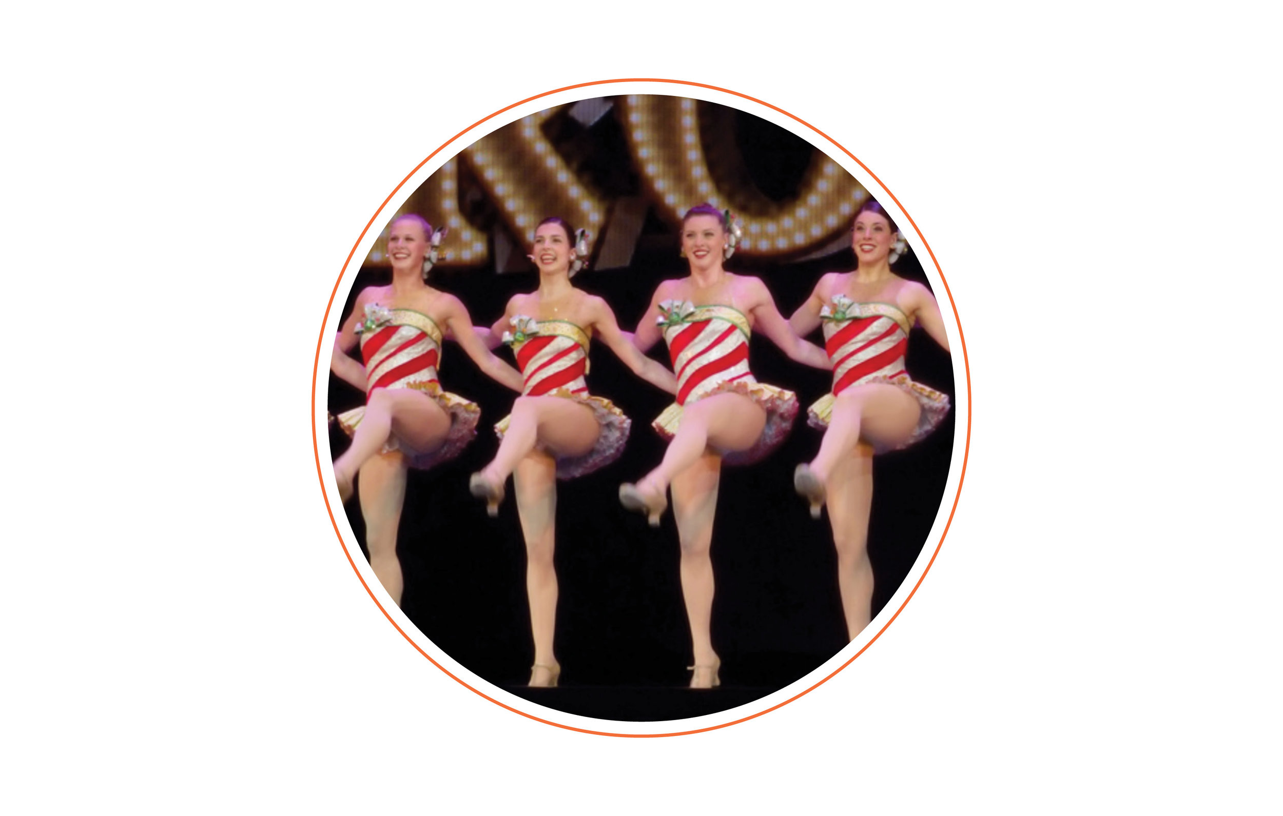 What did you want to be when you grew up? - A Rockette, but sadly I never reached the height requirement. Did you know Rockettes have to be between 5' 6