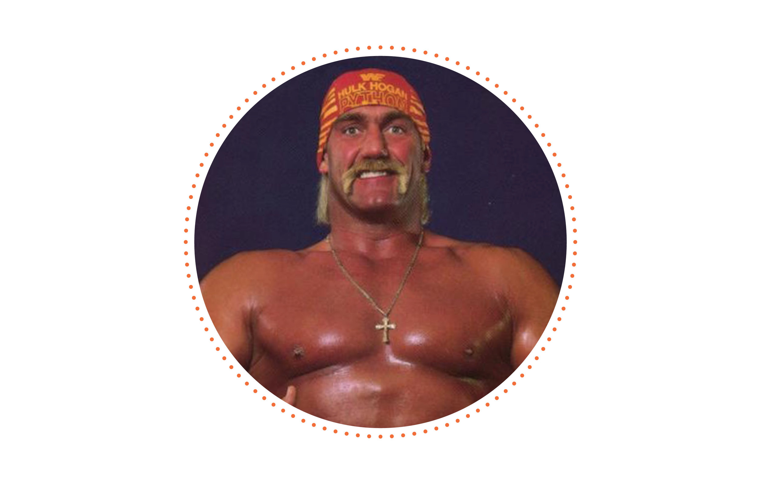 Brush with celebrity? - Met Hulk Hogan as a kid at a restaurant in Florida. (His hand was bigger than my entire body)