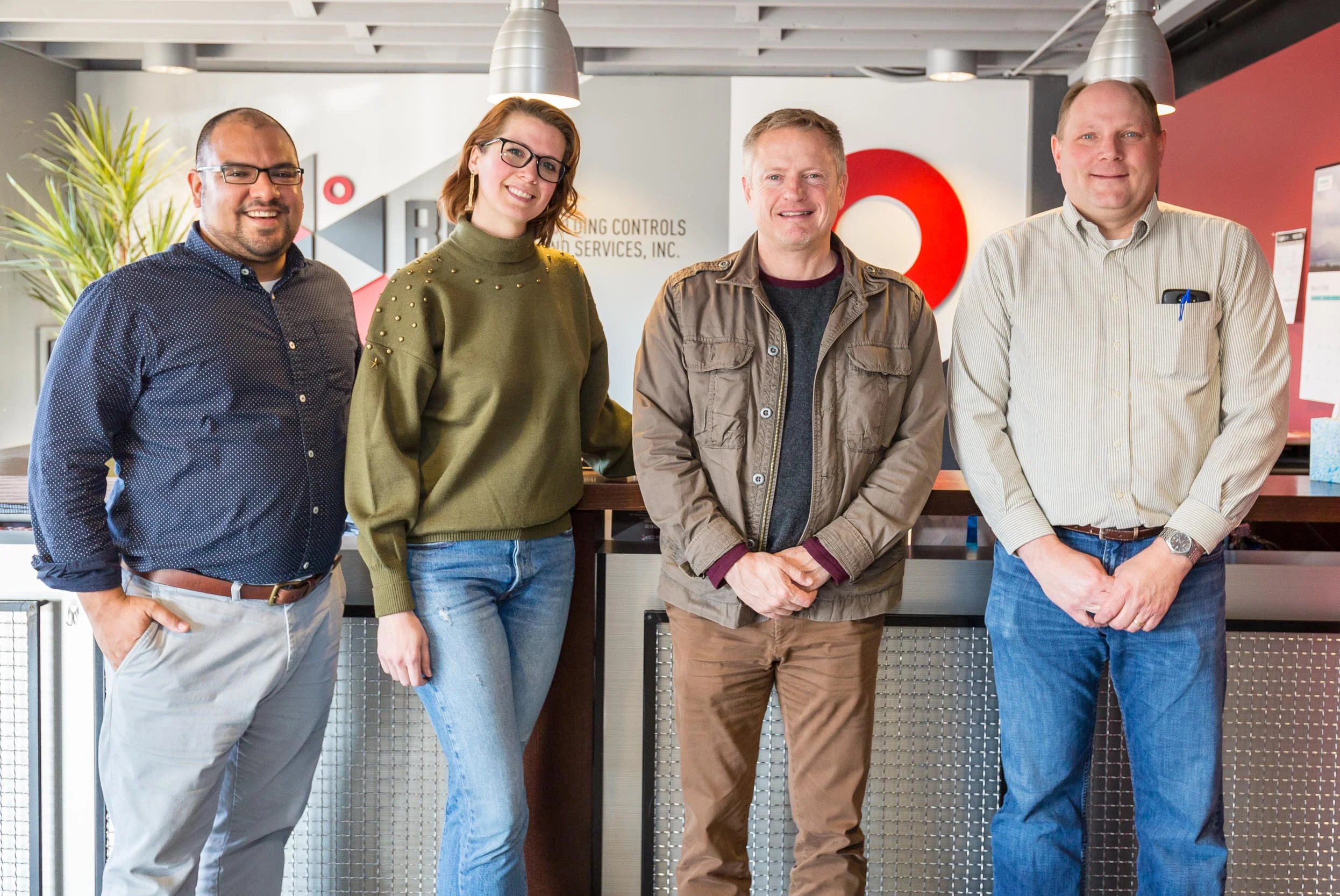 Left to right: Jason Villanueva, Renee Duxler, Ty Tabing, Paul Gunzelman