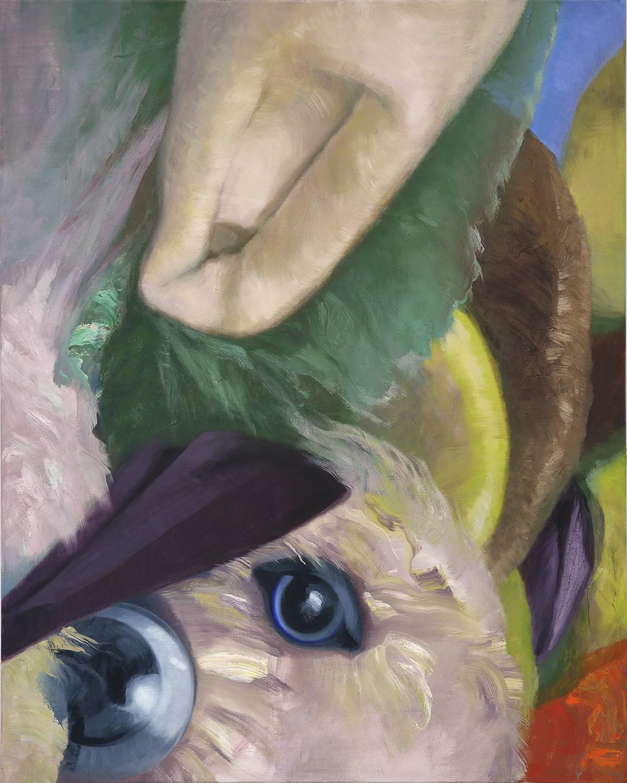 Big Head II , 2011 Oil on canvas, 152 x 122 cm