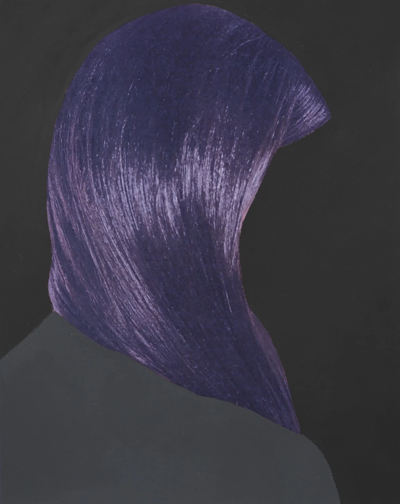 Remix , 2017 Injet print, acrylic paint, 25.4 x 20.3 cm