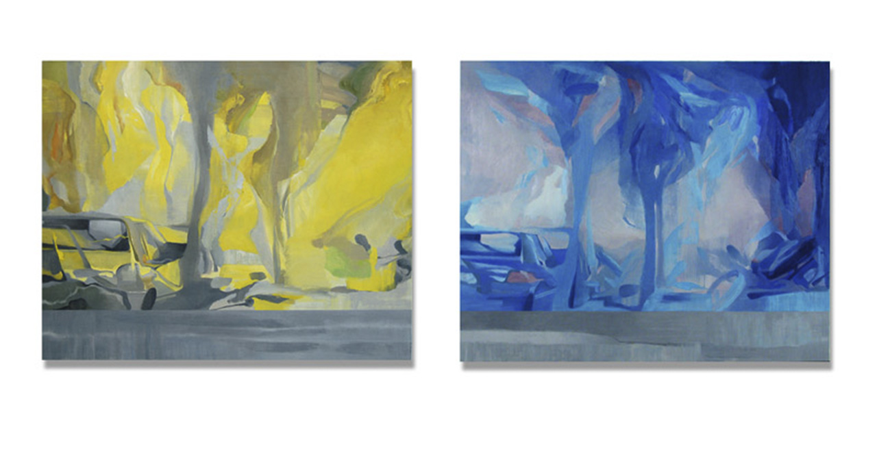 Memento 1 & 2, 2003, oil on canvas