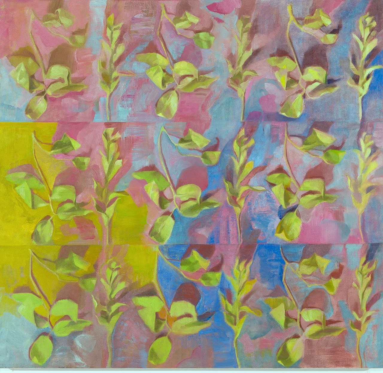   Impermanence , 2025 Oil on canvas, 112 x 117 cm / 44 x 46” 