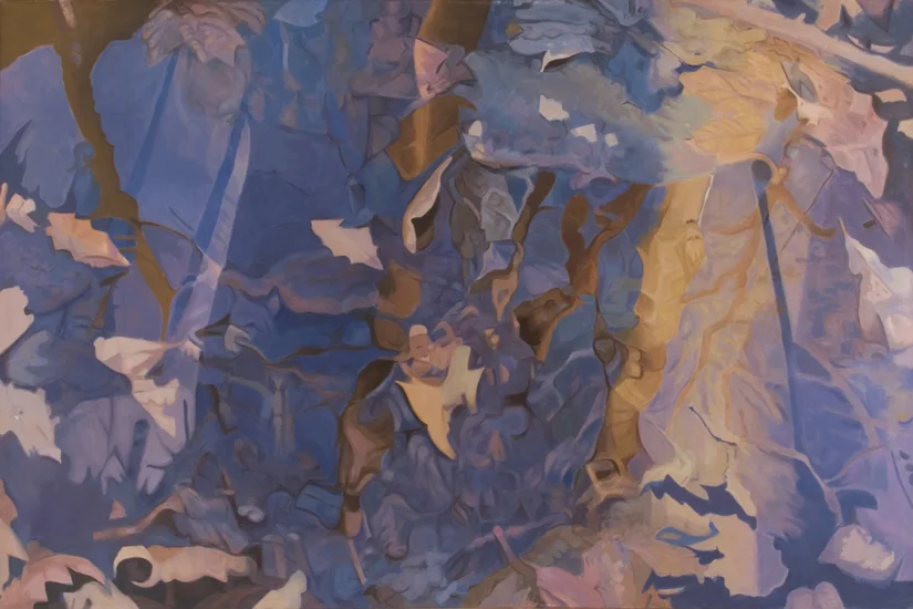 Sparkling , 1983, Oil on Linen, 48"x72"