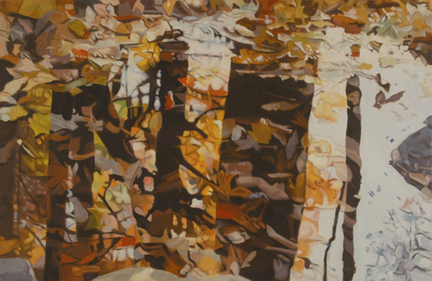Fall , 1993-94, Oil on Linen, 26"x40"