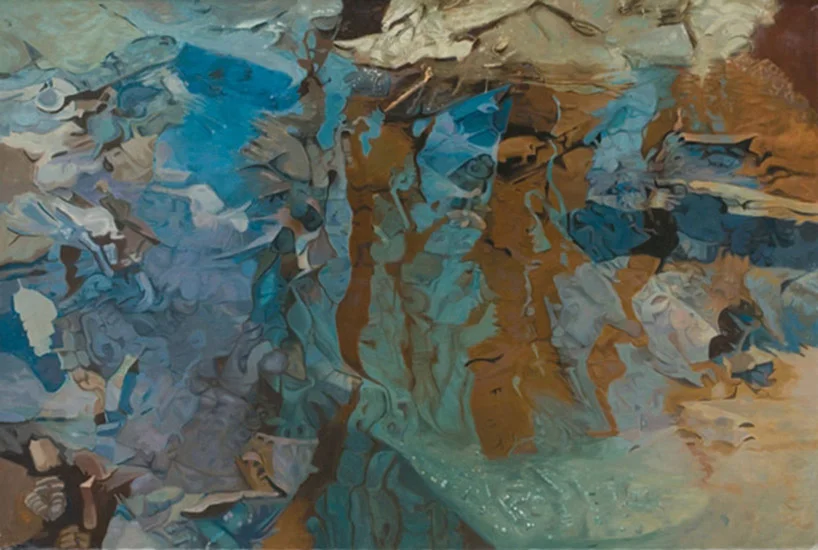 Straylight , 1983, Oil on Linen, 47"x70" 