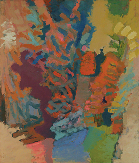 Eros , 1960, Oil on Linen, 84" x 72"