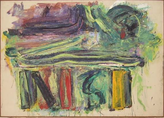 NISI , 1955, Oil on Linen, 51” x 36”
