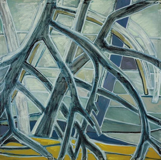 Mangroves V , 2006, Oil on Canvas, 72" x 72"