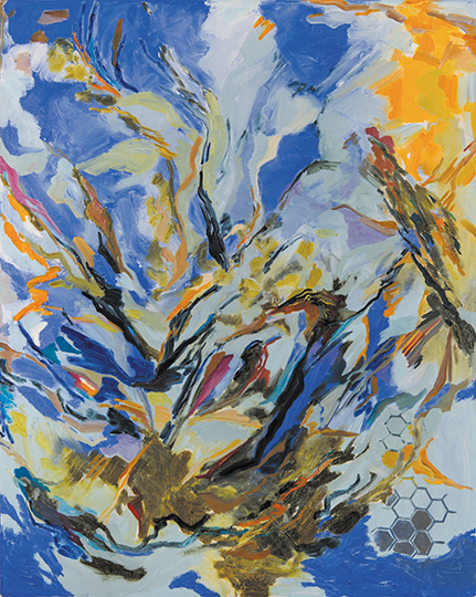 Untitled I , 2014, Oil on Canvas, 60" x 48"