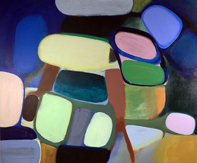 Untitled , 2015, Acrylic on canvas, 60" x 72"