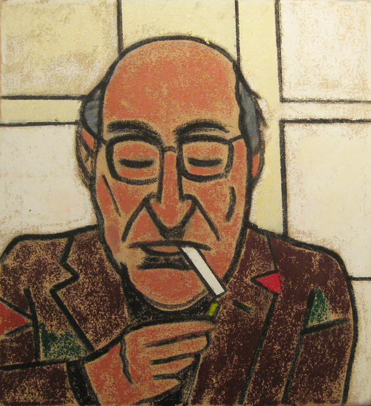 Mark Rothko , 2005, Oil Pastel on Canvas, 18" x 16"