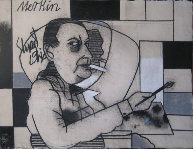 Stuart Davis , 1980-2000, Oil Pastel on Arches Paper, 30" x 38.5"