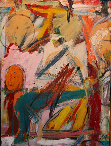 Jim McCaul, Faust , 2012, Oil on canvas, 18" x 24"