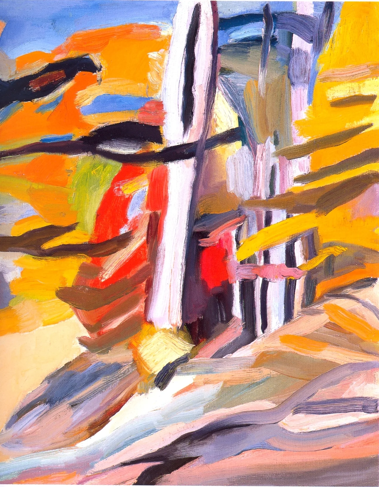 Glory Morning oil on canvas, 15"x13", 2004