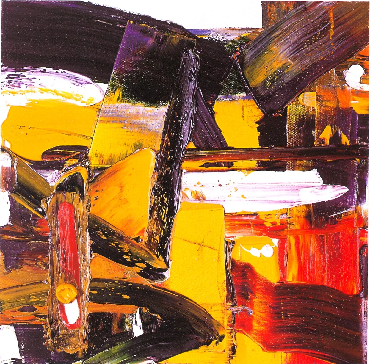 Philippa Blair, Piazza, 2002, Oil on Canvas, 16" x 16" 