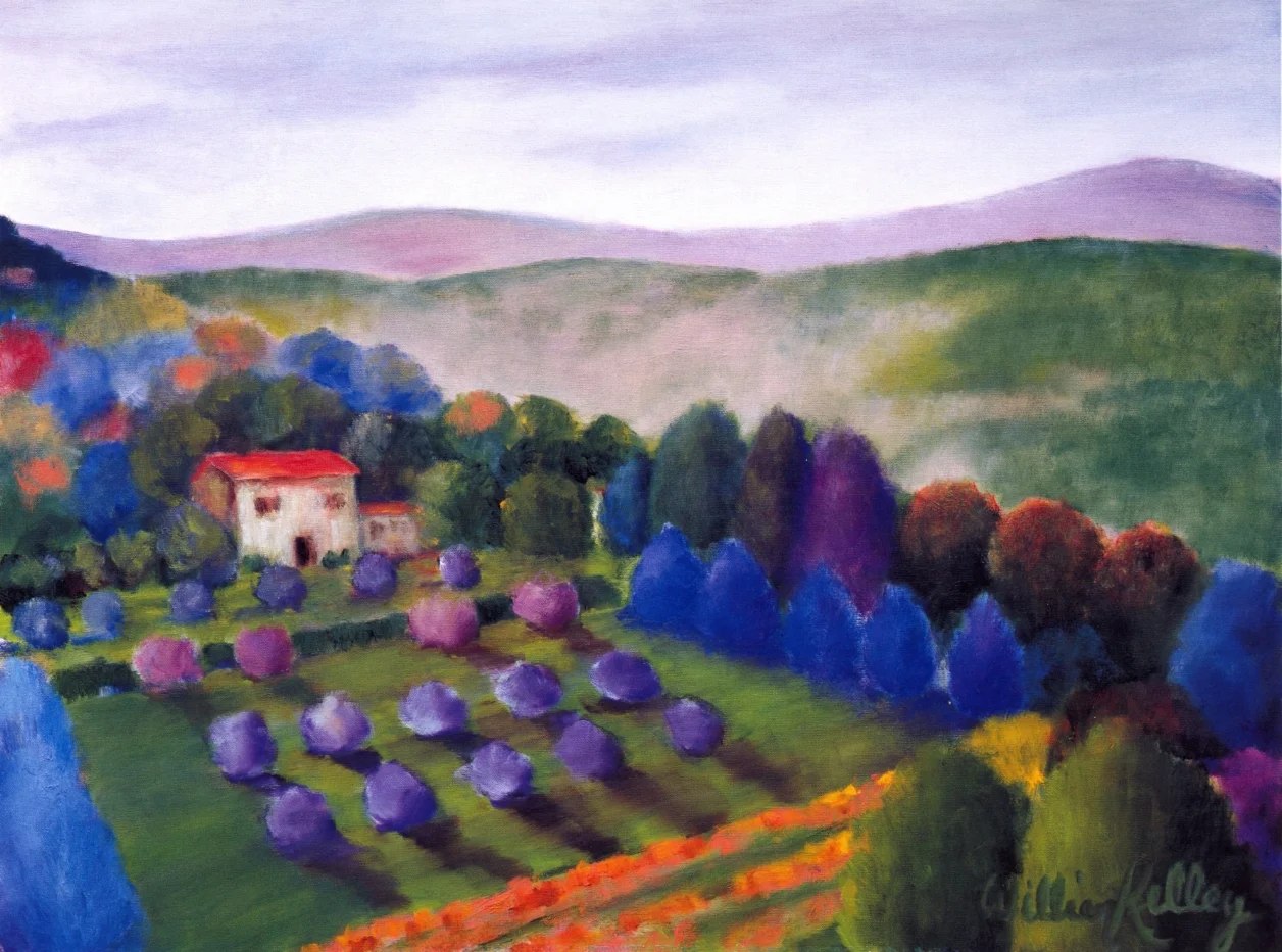 La Casa, Montalcino Oil on canvas, 24’’ x 32’’, 2004