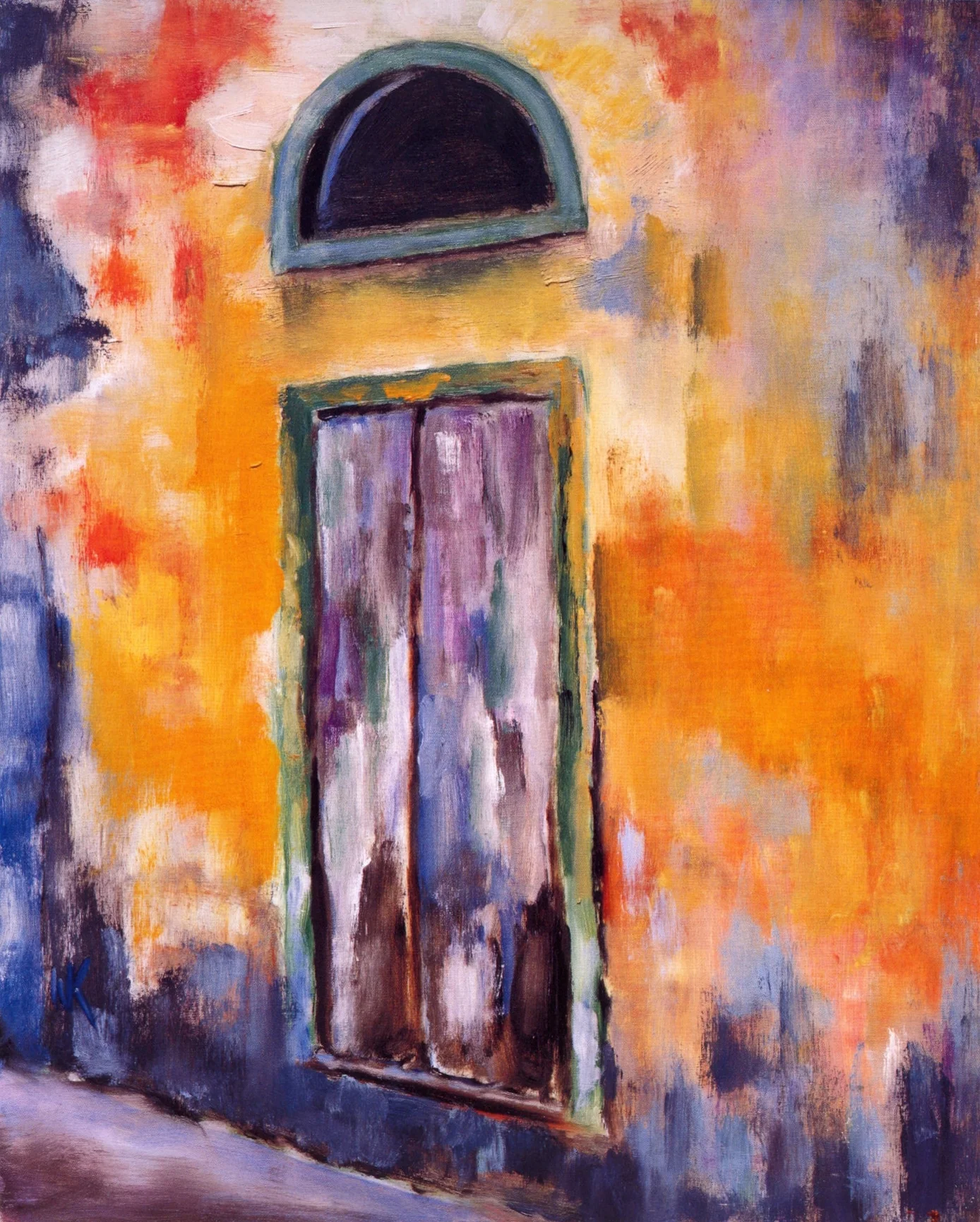 La Porta Radda In Chianti Oil on canvas, 20’’ x 24’’, 2004