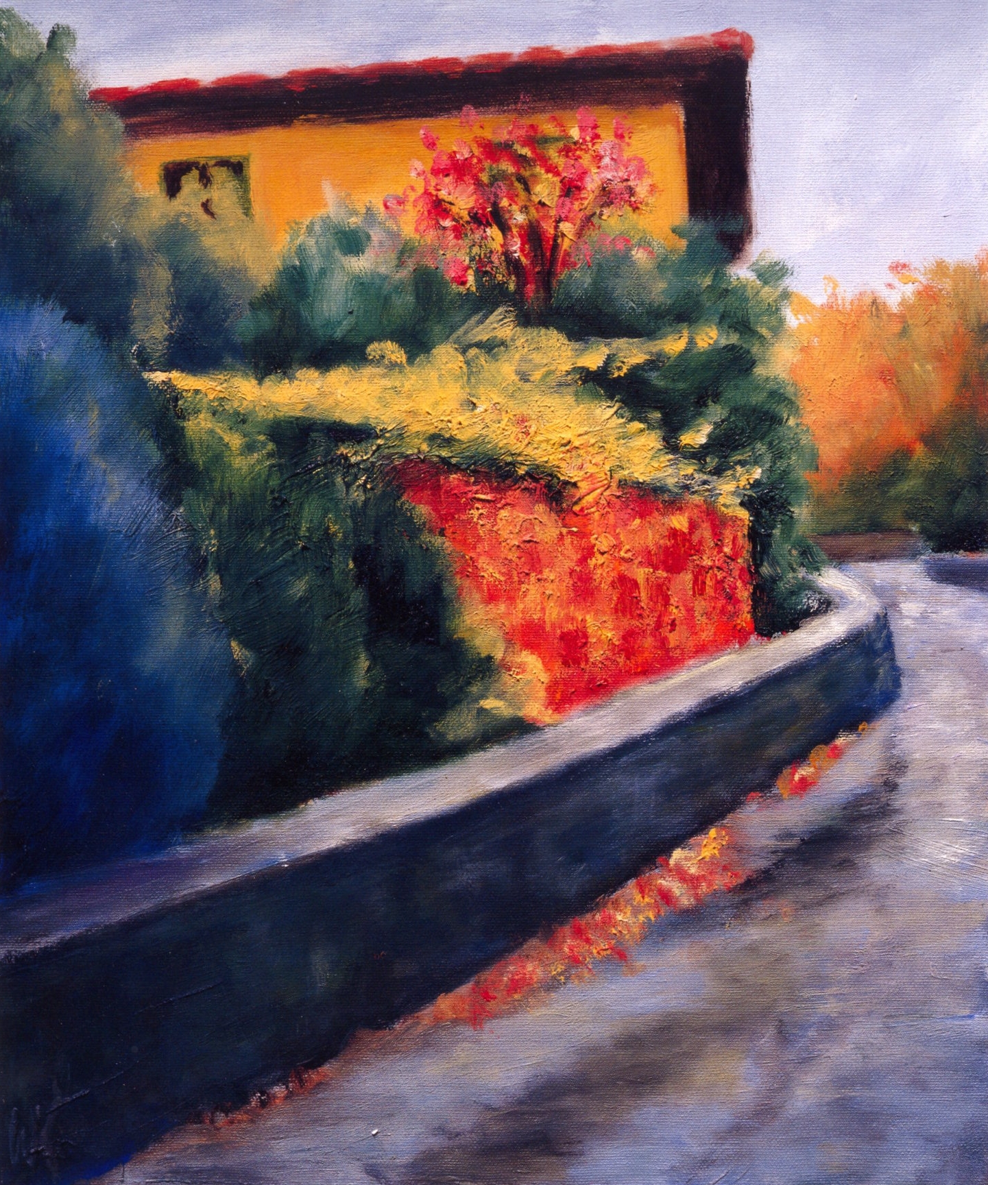 La Strada, Pescalo Oil on canvas, 20’’ x 24’’, 2004