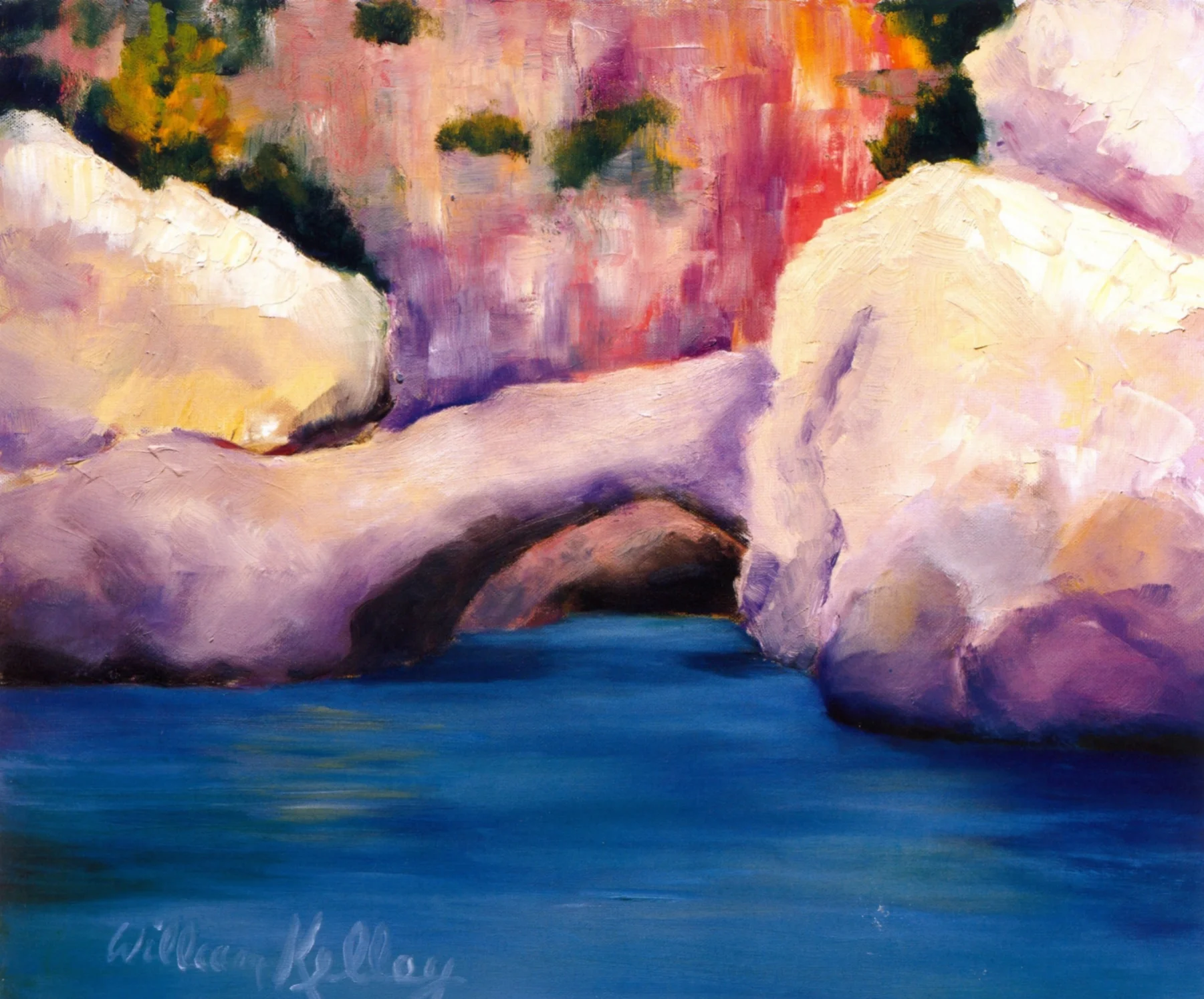 Ponte Naturale, Amalfi Oil on canvas, 20’’ x 24’’, 2004