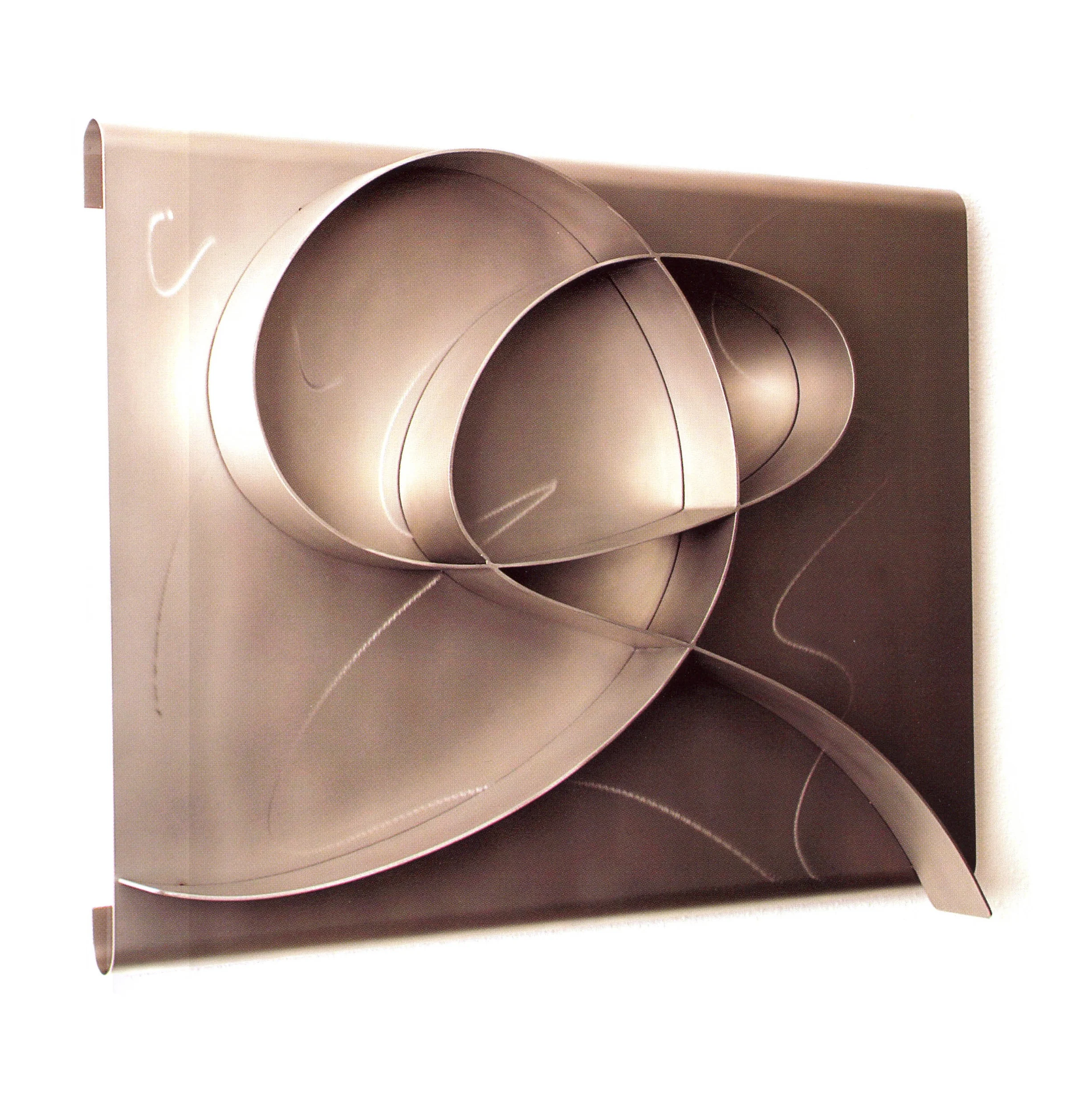Rita Blitt Haiku Harmony , Stainless Steel, 20’’ x 26’’ x 1.5’’, 2003