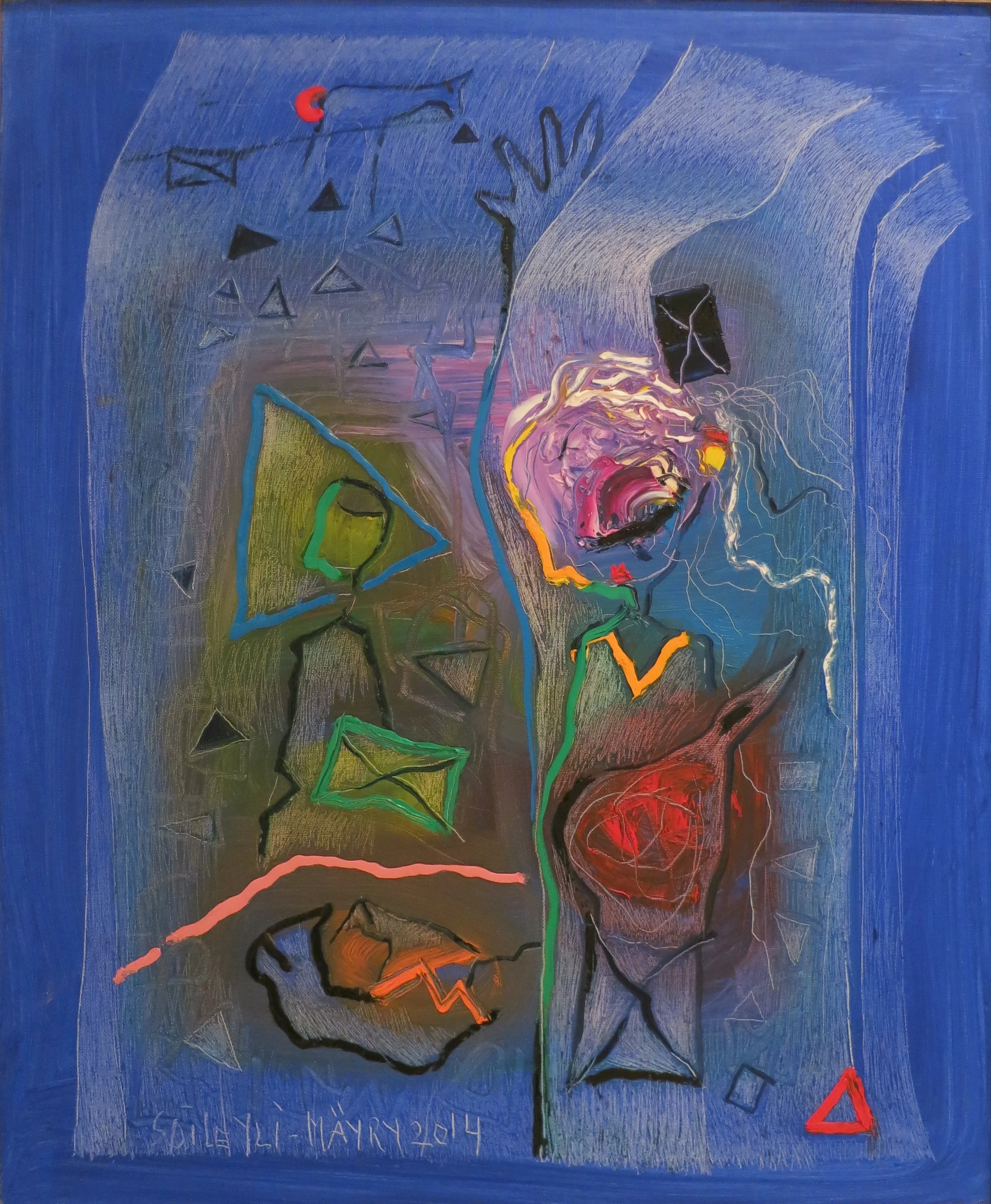Asphalt Dream , 2014, Oil on Canvas, 33.5’’ x 28’’
