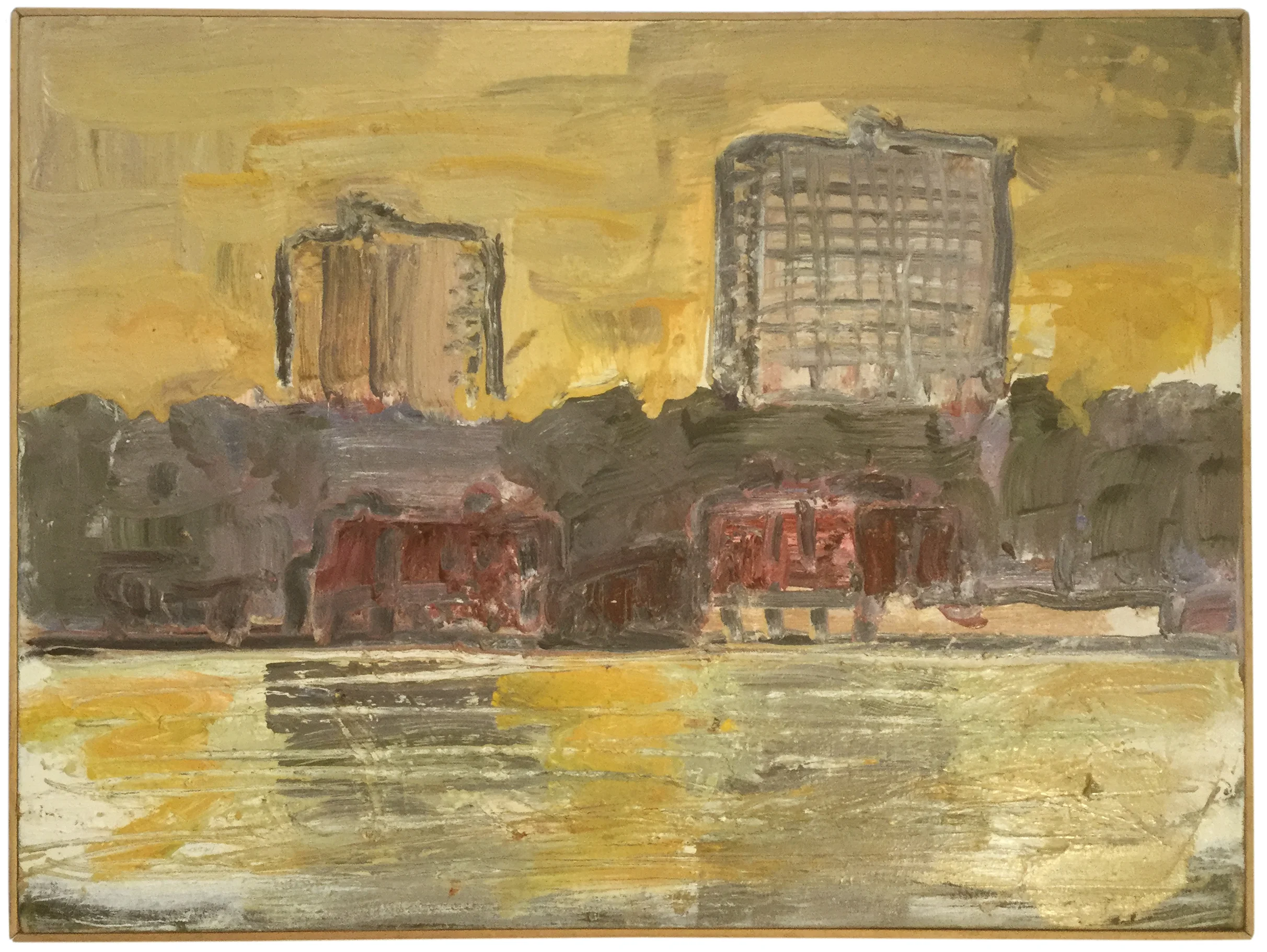 Edgewater by Jim St Clair Oil on Canvas, 23” x 31”, 2005