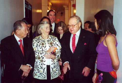 Middle: Molly Rockefeller, Sam Lefrak