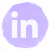 Lilac watercolor Linkedin social media icons.png