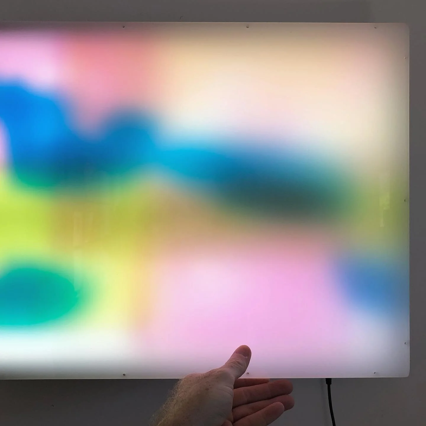 #printmaking #ink #led