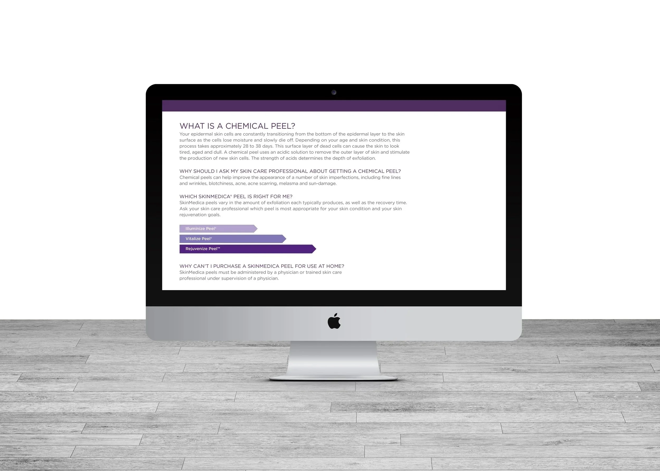 SKINMEDICA an Allergan Company – Skin Peel Systems