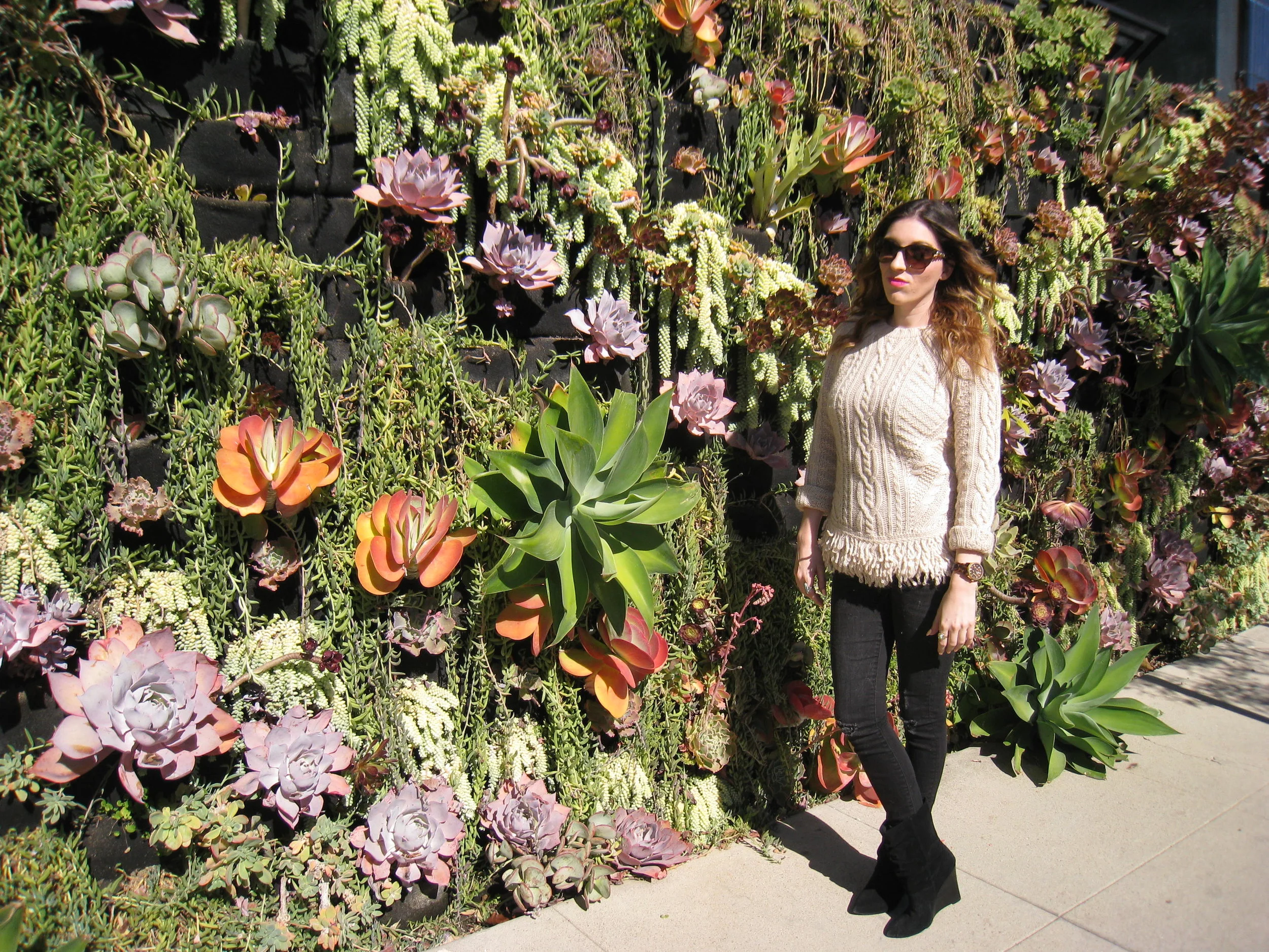 Sweater: Banana Republic, similar here // Pants: Banana Republic, similar here // Shoes: Joes Jeans, similar here // Sunnies: Chanel These past few days have finally felt like fall and I could not be happier! I finally get to pull out some of my favorite sweaters! This one with the fringe is so cute and girly. I love it and the soft cream color goes with everything. I hope it gets even colder so I can wear all my sweaters and overcoats! Thanks for stopping by! xx Nicole