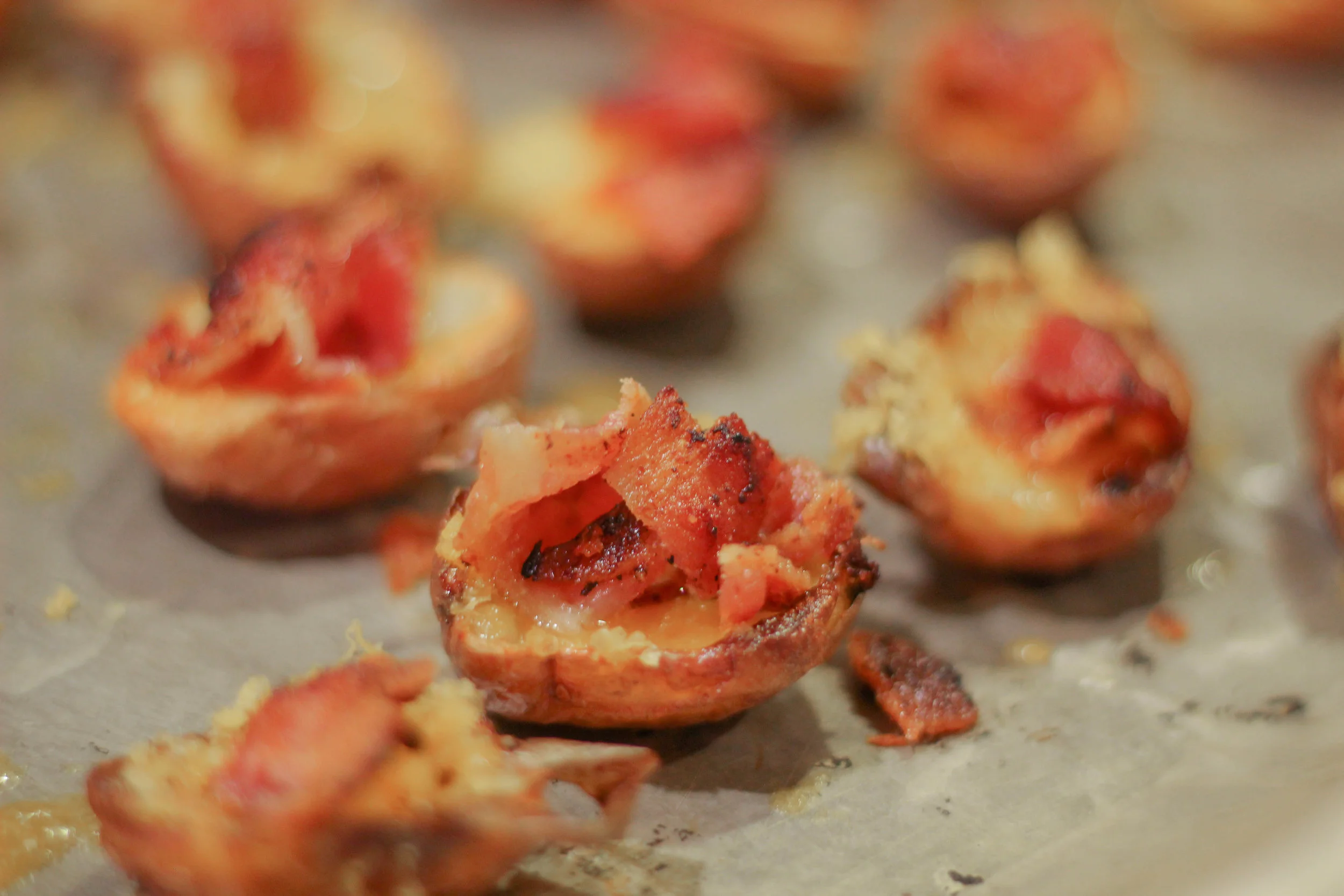 Up close and personal before these take their final trip to the oven for 1-2 minutes. * Drooling*