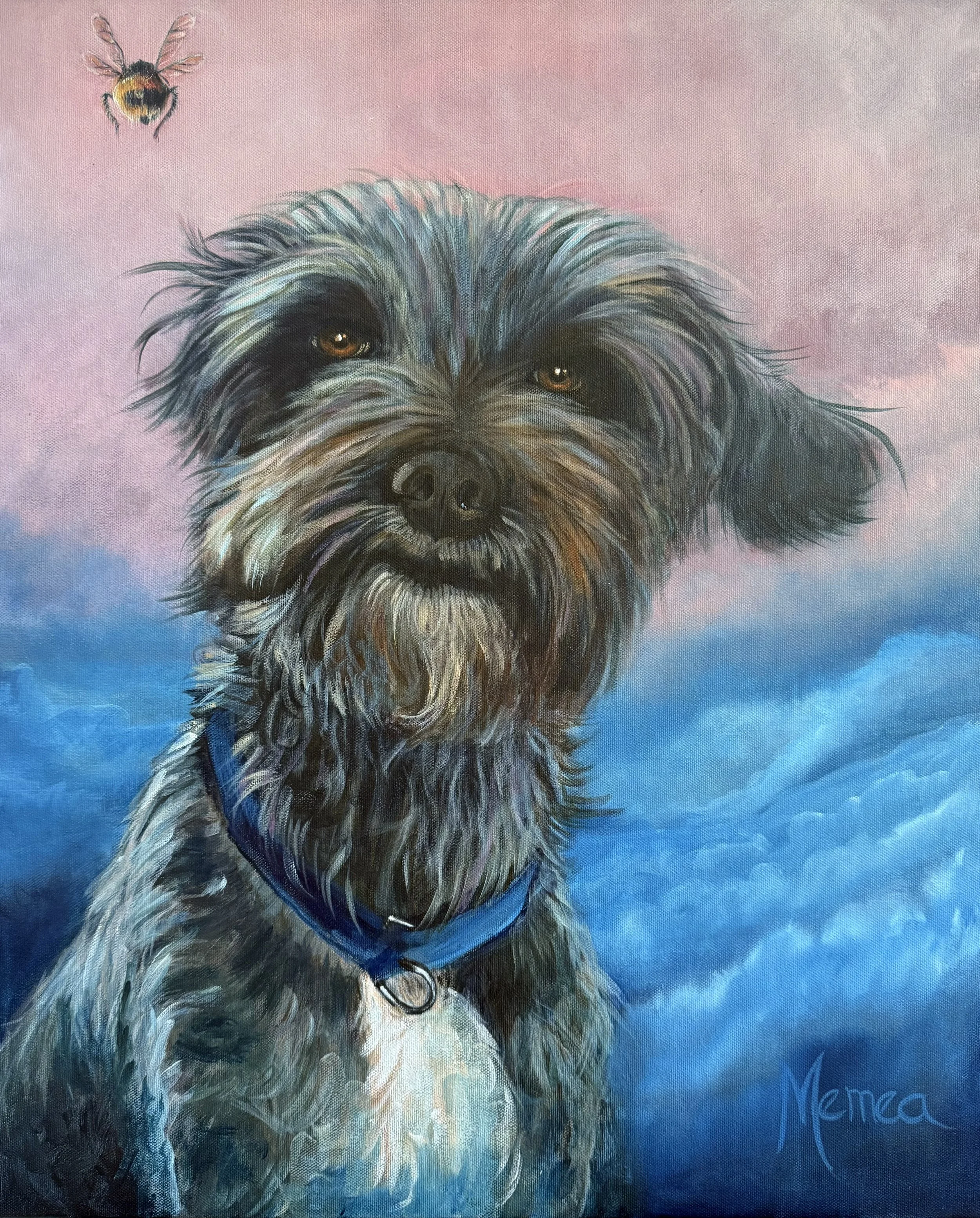 Comission 55X65 cm, sold