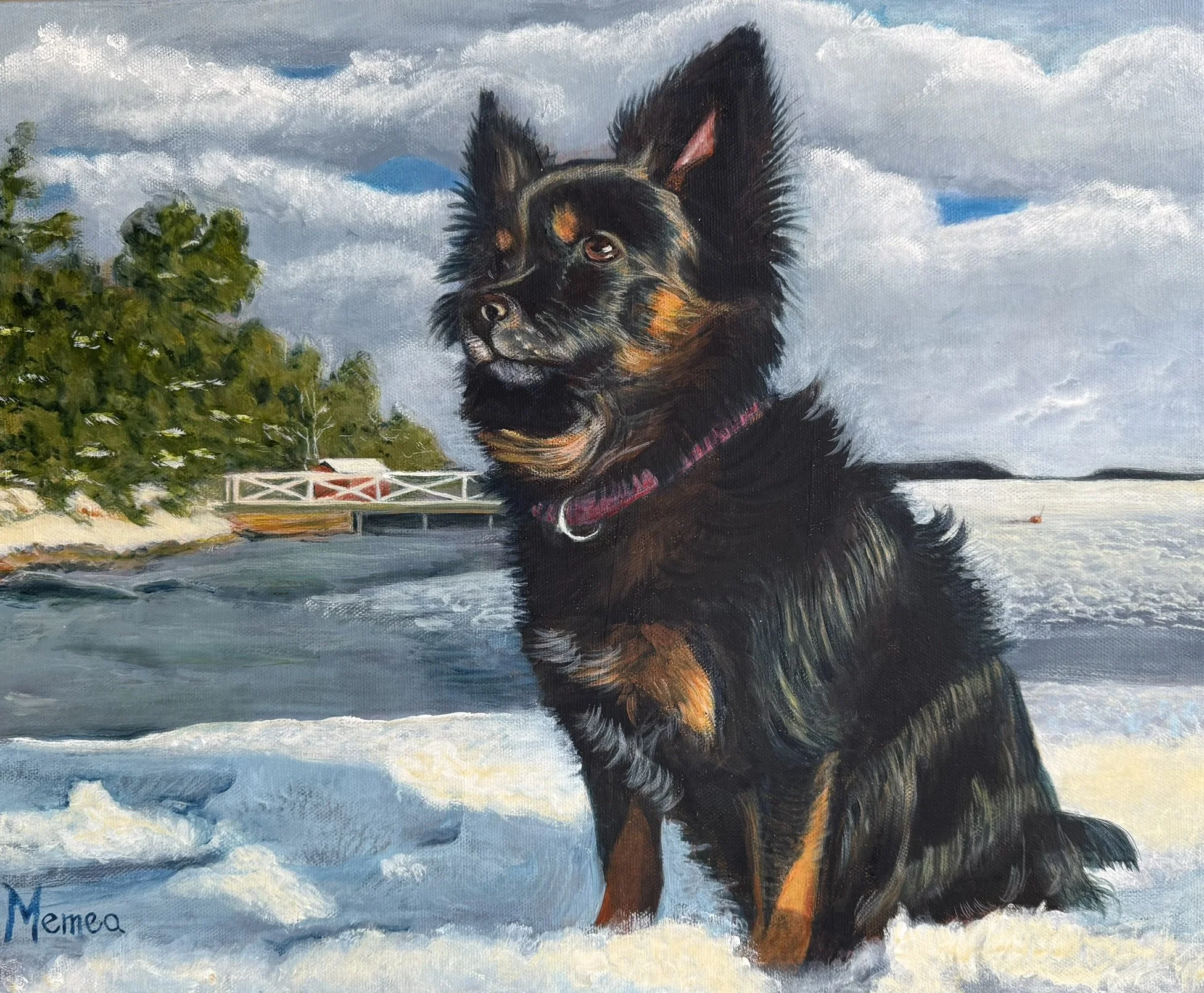 Bella, Comission 30X40 cm, sold