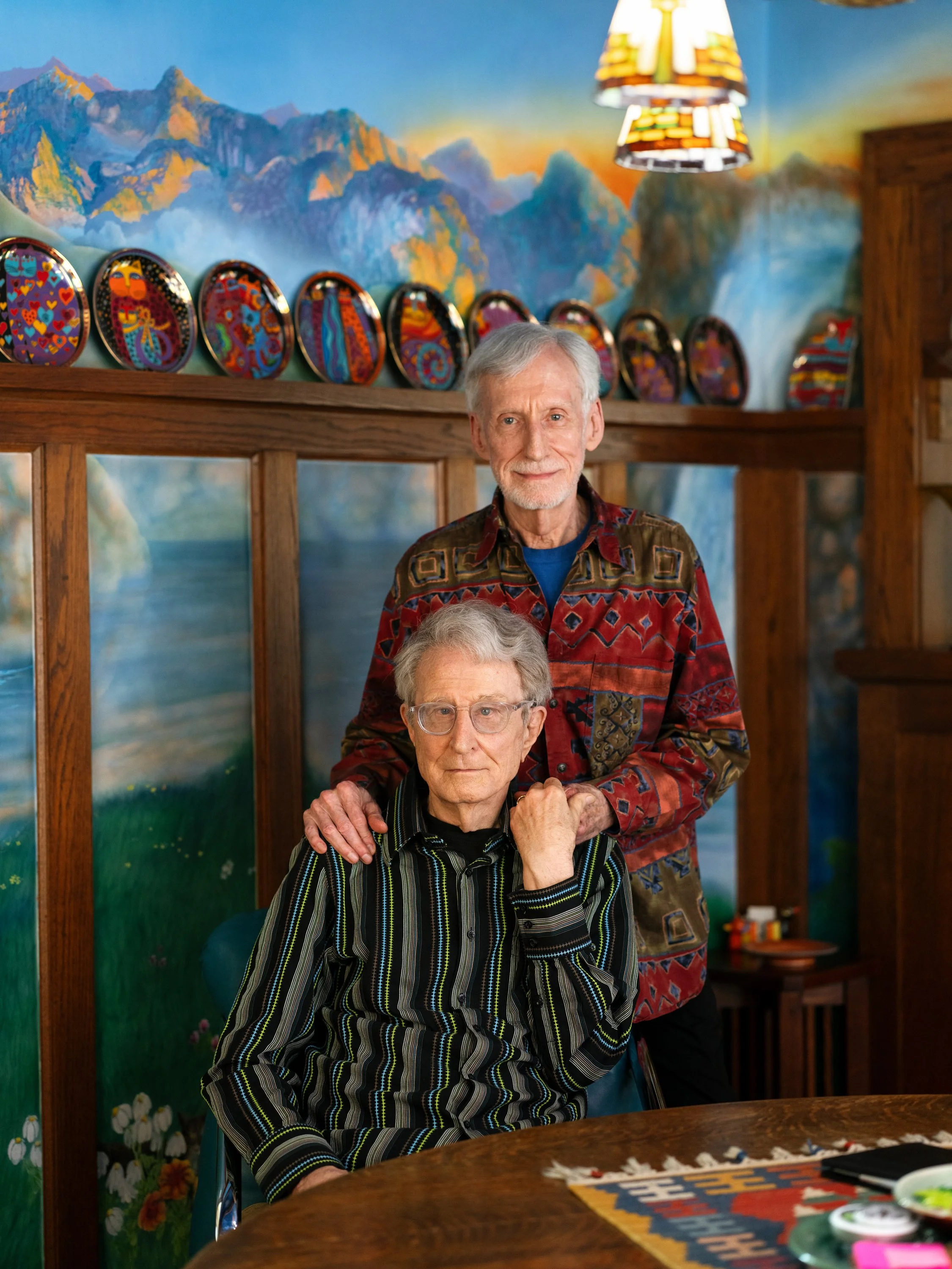 Michael McConnell and Jack Baker at 83 in Minneapolis, Minnesota, June 2025